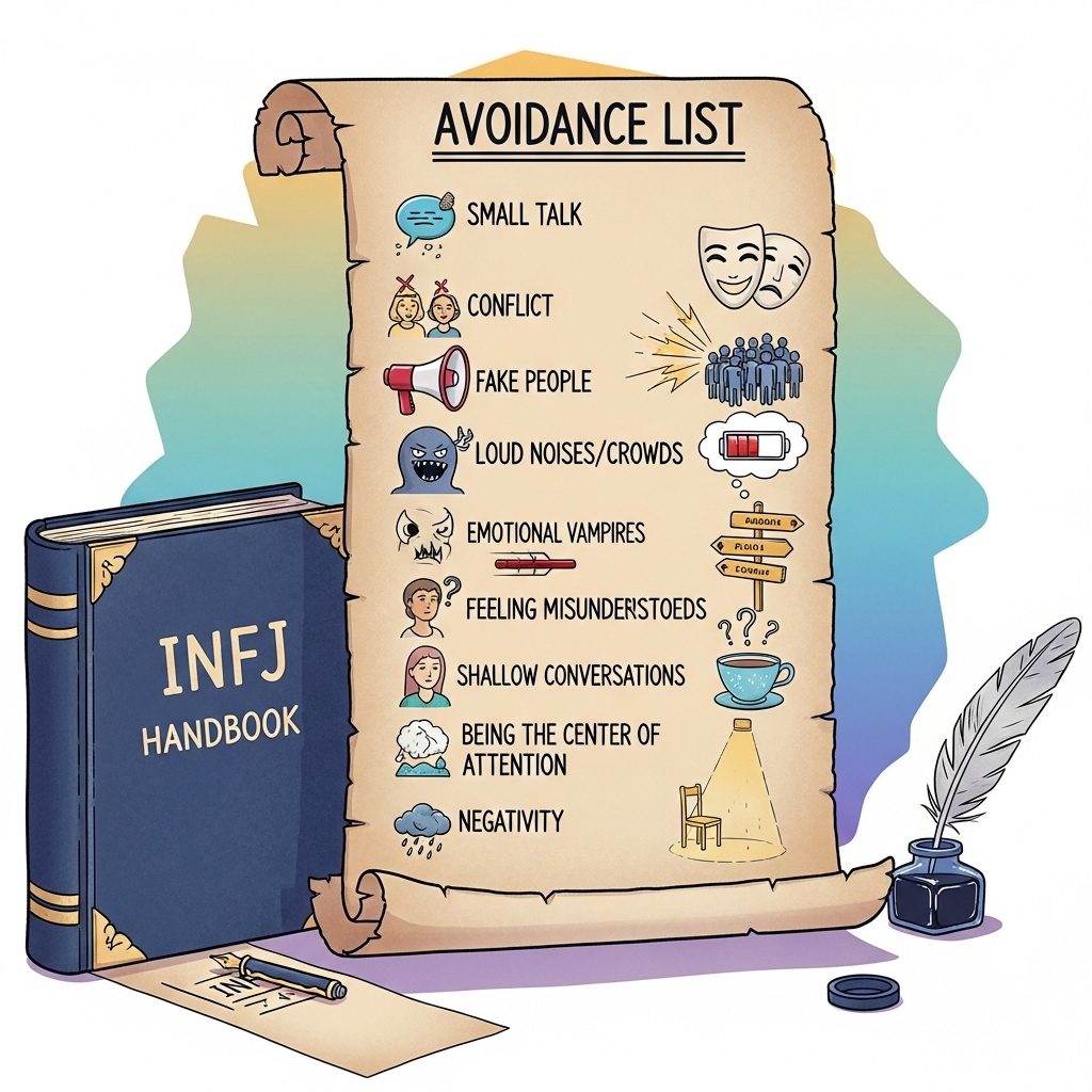 The INFJ people’s Avoidance List